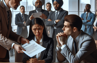 Illustration of Au Royaume-Uni, on peut licencier un salarié et le réembaucher immédiatement à des conditions moins favorables: le gouvernement veut limiter cette pratique ce qui fait bondir les patrons