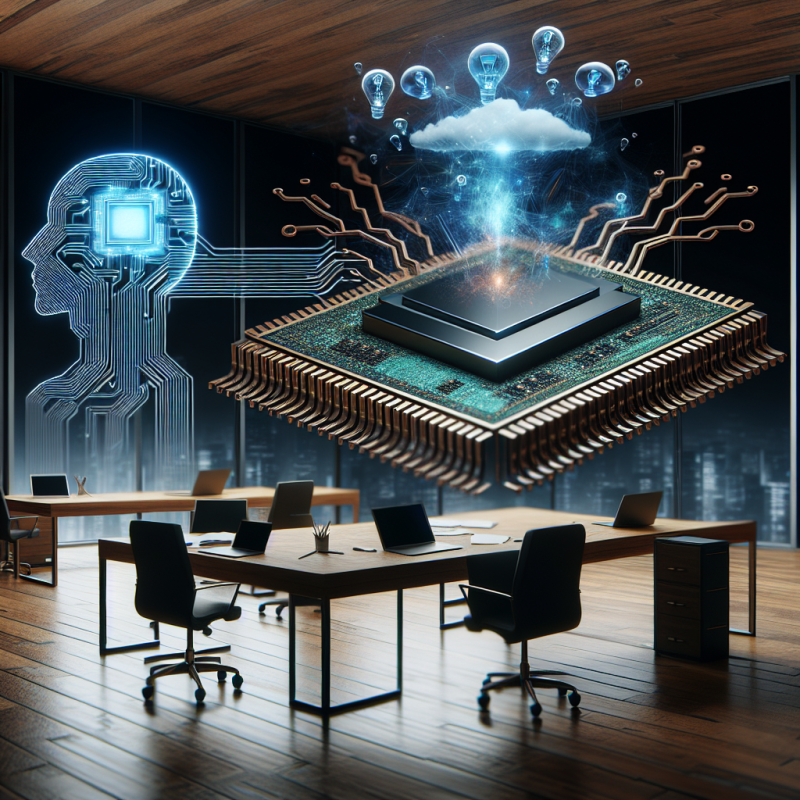 Illustration of Le plan de Microsoft pour résoudre son problème de puces consiste, en partie, à laisser OpenAI faire le gros du travail