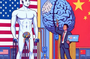 Illustration of Le co-fondateur de Databricks affirme que les États-Unis doivent adopter l'open source pour surpasser la Chine en IA