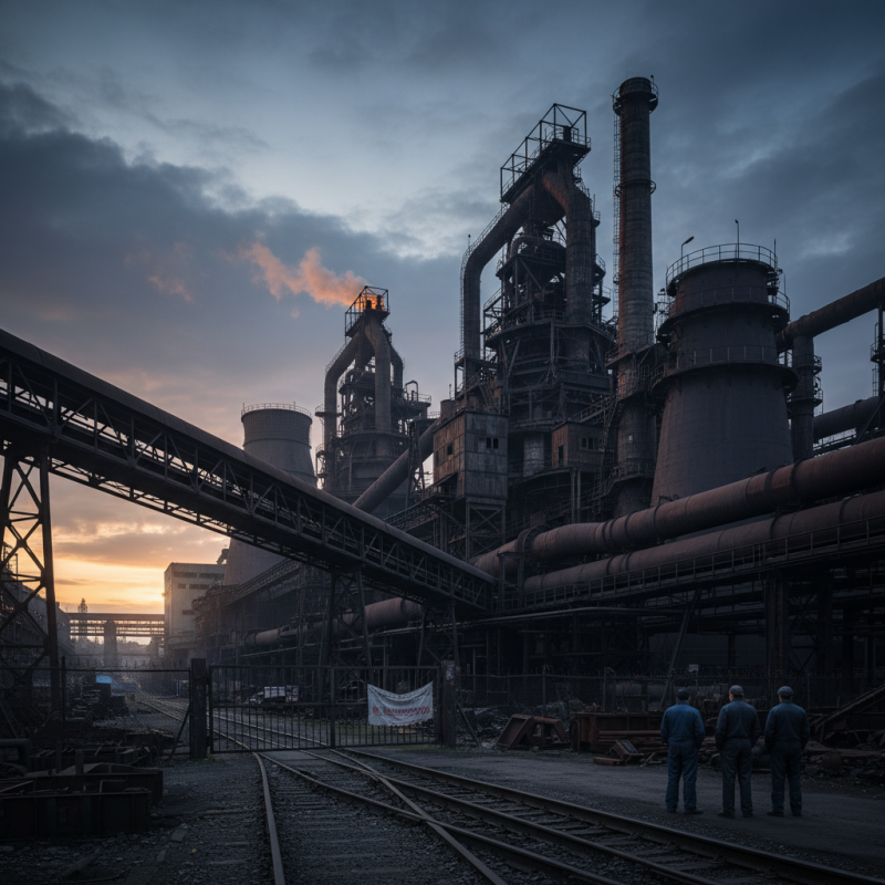 Illustration of La dernière aciérie de Moselle menacée de fermeture