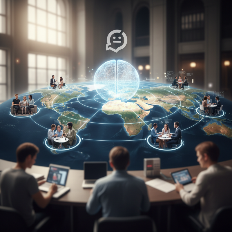 Illustration of ChatGPT lance les groupes de discussion à l’échelle mondiale
