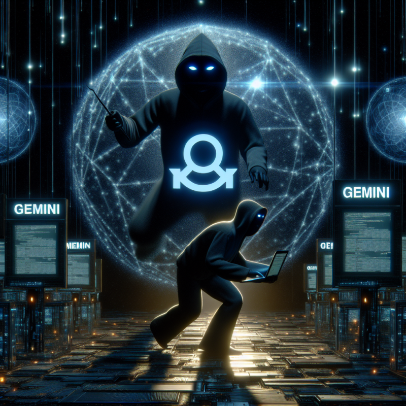 Illustration of PROMPTFLUX - Le malware qui demande à Gemini comment échapper aux antivirus | Le site de Korben