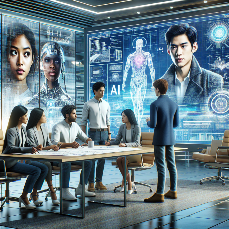 Illustration of Le petit-fils du fondateur de LG et une société de production s'associent pour intégrer l'IA dans le cinéma