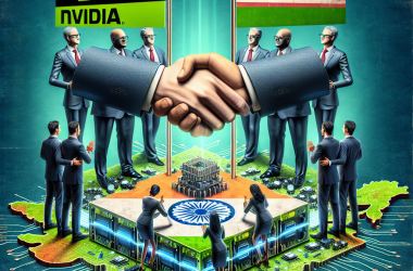 Illustration of Nvidia et Qualcomm rejoignent des VCs américains et indiens pour aider à construire les prochaines startups deep tech en Inde