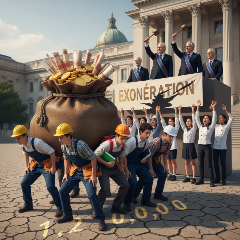 Illustration of "1,2 milliard de recettes sur le dos des jeunes" : les sénateurs rétablissent la fin de l'exonération de cotisations salariales pour les apprentis que les députés avaient supprimée