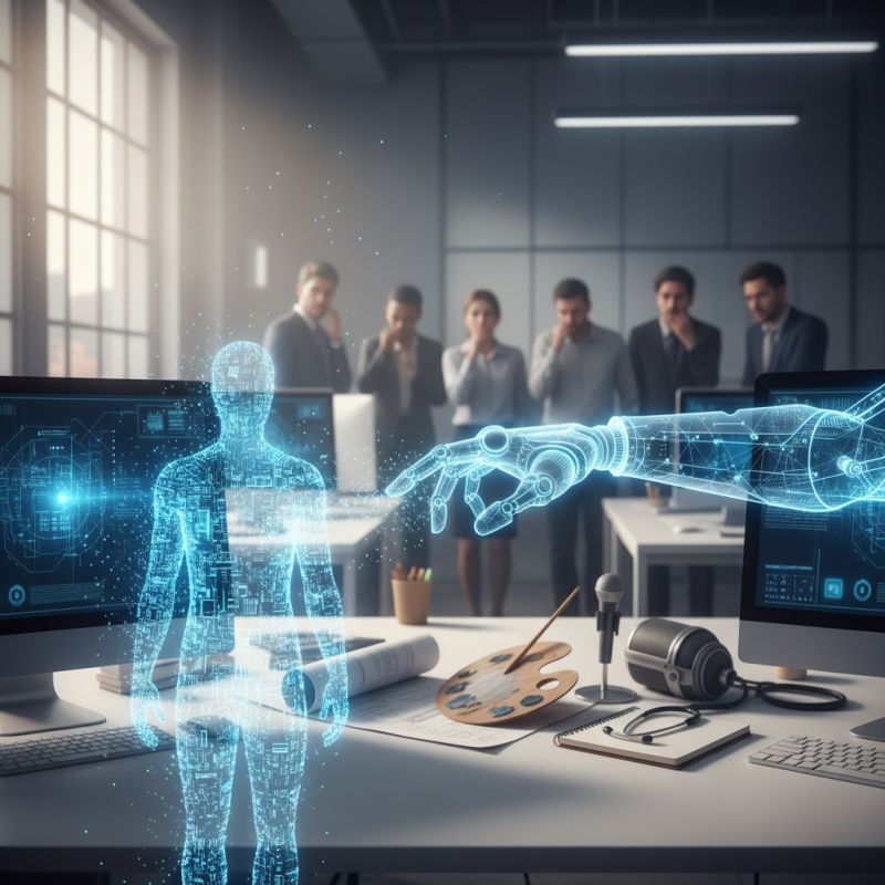 Illustration of Remplacement par l'IA : quels seront les métiers à risques en 2030 ?