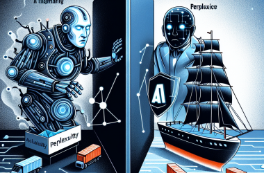 Illustration of Amazon envoie des menaces légales à Perplexity concernant la navigation agentique