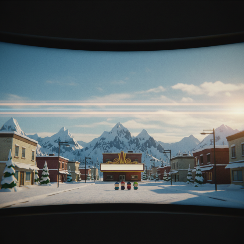Illustration of South Park en Super Panavision 70 | Le site de Korben