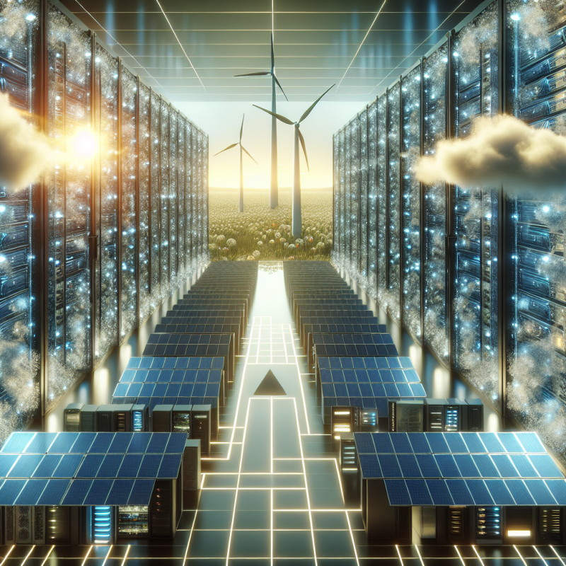 Illustration of Combien du boom des centres de données AI sera alimenté par des énergies renouvelables ?
