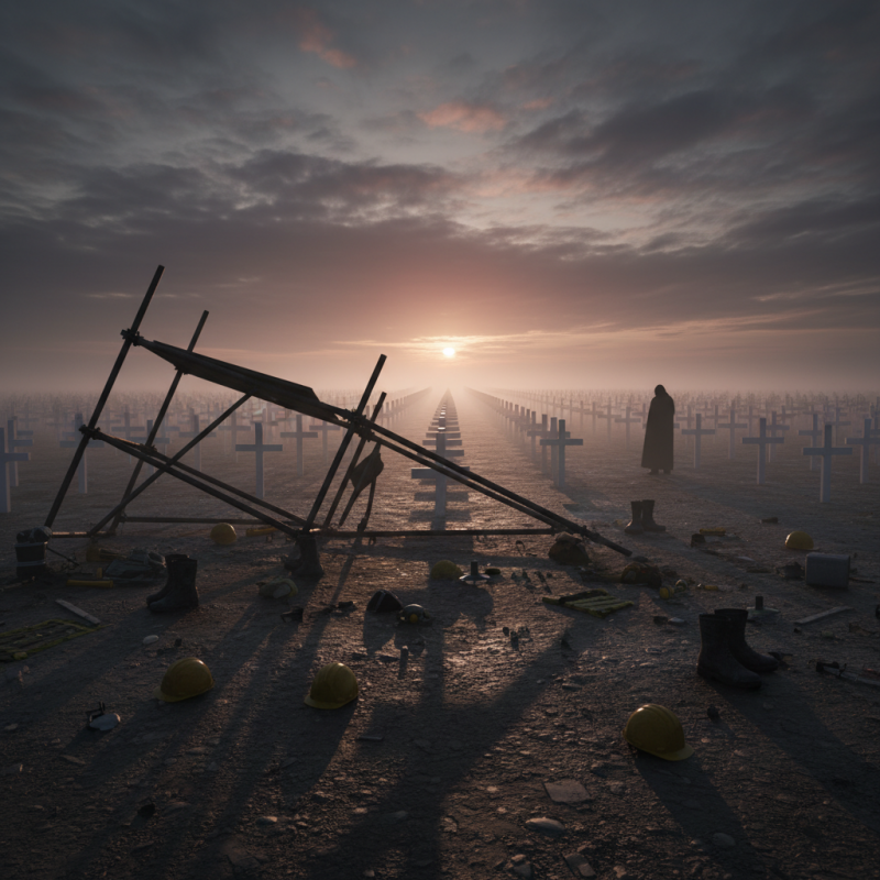 Illustration of Une hécatombe silencieuse: pourquoi le nombre de morts au travail est à son plus haut niveau avec 764 décès en 2024