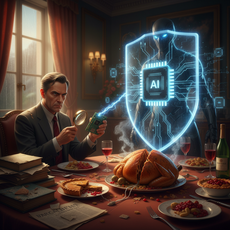 Illustration of Ce vrai drame de Thanksgiving pourrait être Michael Burry contre Nvidia