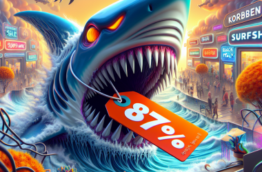 Illustration of Le VPN de Surfshark croque encore les prix (promo Black Friday -87%) | Le site de Korben