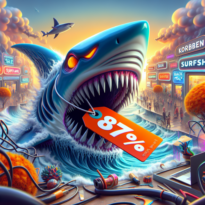 Illustration of Le VPN de Surfshark croque encore les prix (promo Black Friday -87%) | Le site de Korben