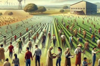 Illustration of VAE dans l'agriculture : un levier pour la transmission et la transition - Centre Inffo