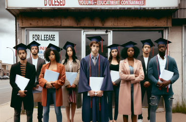Illustration of “Tafs alimentaires” ou emplois précaires: ces jeunes diplômés en recherche de CDI sont décontenancés par un marché du travail en berne