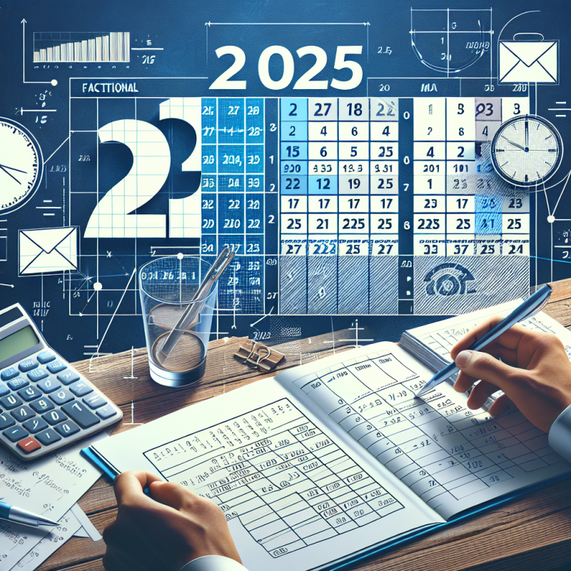 Illustration of Jours de Fractionnement : règles, conditions et calcul en 2025