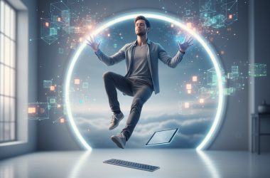 Illustration of Google Antigravity - Bienvenue dans l'ère du développeur qui ne développe plus | Le site de Korben