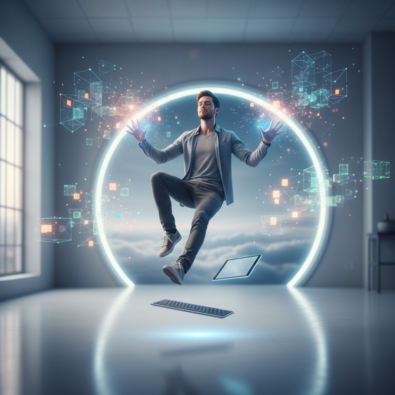 Illustration of Google Antigravity - Bienvenue dans l'ère du développeur qui ne développe plus | Le site de Korben