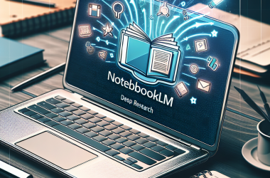 Illustration of Google ajoute l'outil 'Deep Research' et le support de nouveaux types de fichiers à NotebookLM