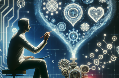 Illustration of Elon Musk utilise Grok pour imaginer la possibilité de l'amour