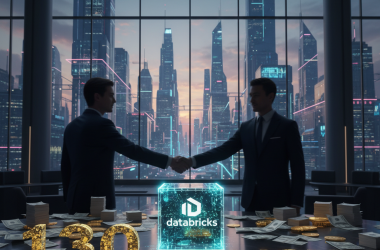 Illustration of Databricks serait en pourparlers pour lever des fonds à une valorisation supérieure à 130 milliards de dollars