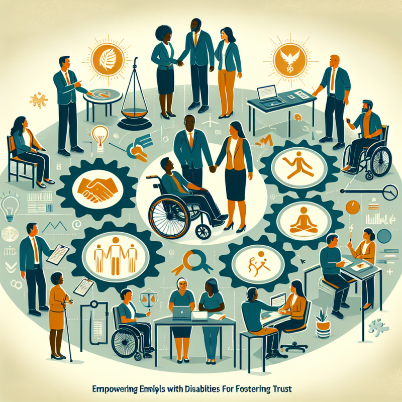 Illustration of Handicap : 3 leviers pour créer un climat de confiance entre vous et vos salariés