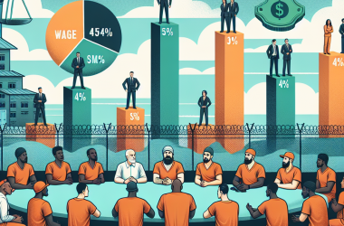 Illustration of Les détenus ne gagnent que 45% du SMIC mais veulent presque tous travailler: les prisons manquent de jobs et veulent attirer plus d’entreprises