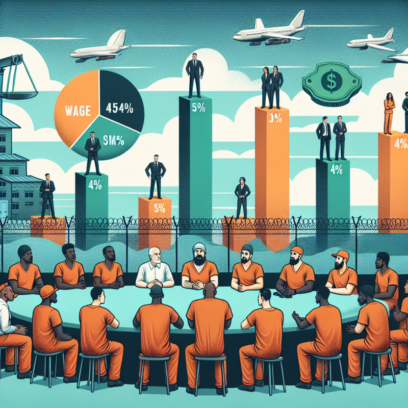 Illustration of Les détenus ne gagnent que 45% du SMIC mais veulent presque tous travailler: les prisons manquent de jobs et veulent attirer plus d’entreprises