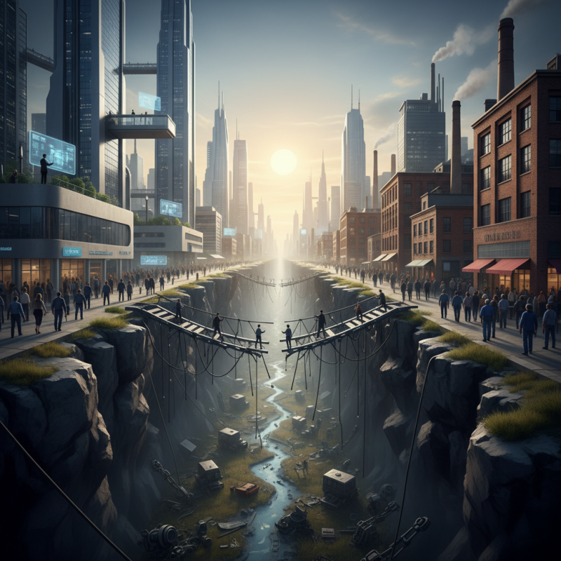 Illustration of Emploi 2026 : à quoi s’attendre face aux fractures du marché ?