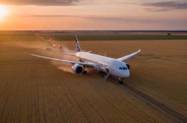 Illustration of Quand un avion décide de se poser tout seul en pleine urgence | Le site de Korben