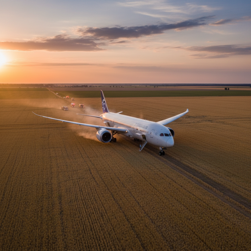 Illustration of Quand un avion décide de se poser tout seul en pleine urgence | Le site de Korben