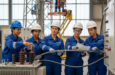 Illustration of Métiers des réseaux électriques : une formation réservée aux femmes chez Enedis - Centre Inffo