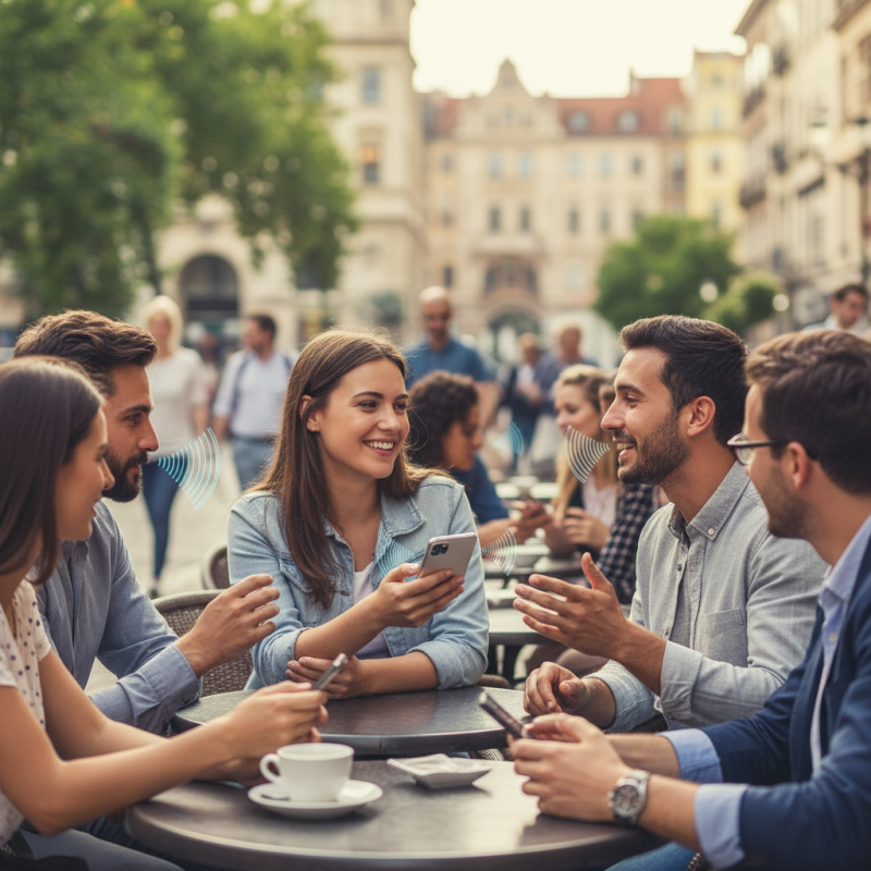 Illustration of Known utilise l'IA vocale pour vous aider à multiplier les rencontres en face à face