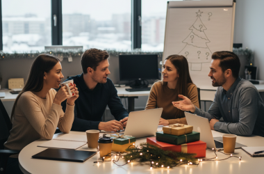 Illustration of Noël au bureau : quelles attentes côté salariés ?