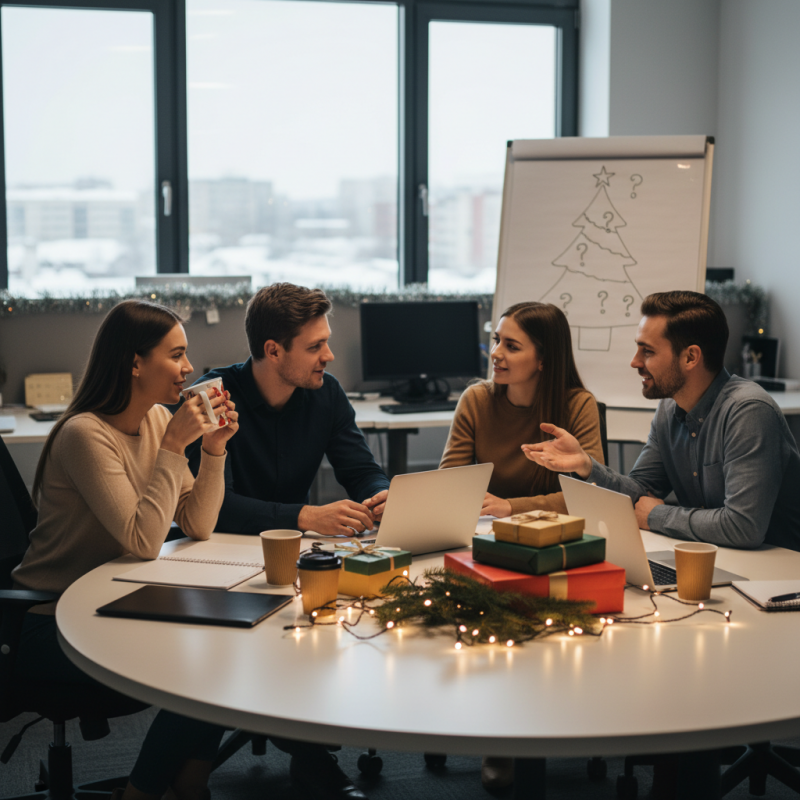 Illustration of Noël au bureau : quelles attentes côté salariés ?