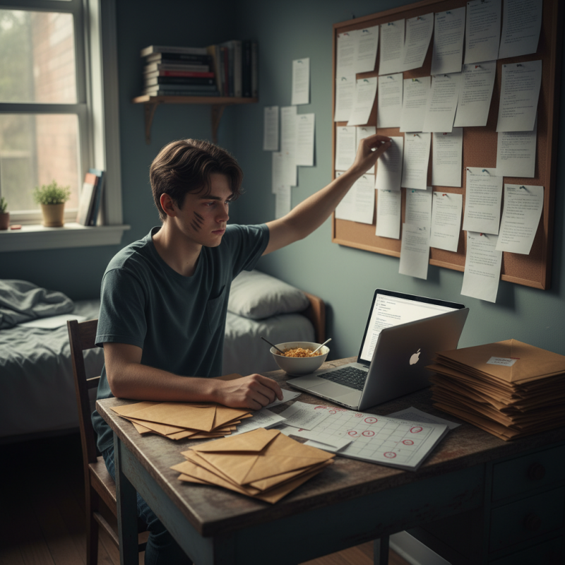 Illustration of "J'ai dû envoyer plus de 600 mails": depuis la baisse des aides de l'État, trouver un apprentissage est devenu un parcours du combat"