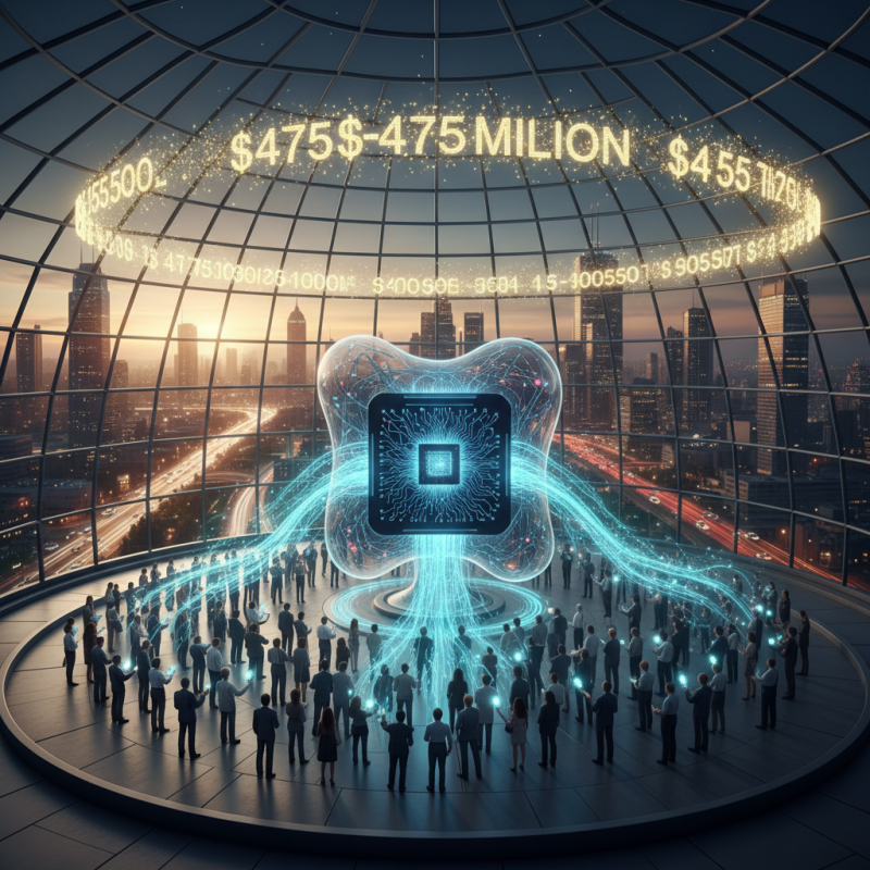 Illustration of Unconventional AI confirme son méga tour de table de 475 millions de dollars
