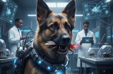 Illustration of L'Allemagne transforme des cafards en espions cyborgs | Le site de Korben