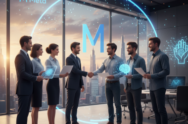 Illustration of Meta vient d’acquérir Manus, une startup d’IA dont tout le monde parle