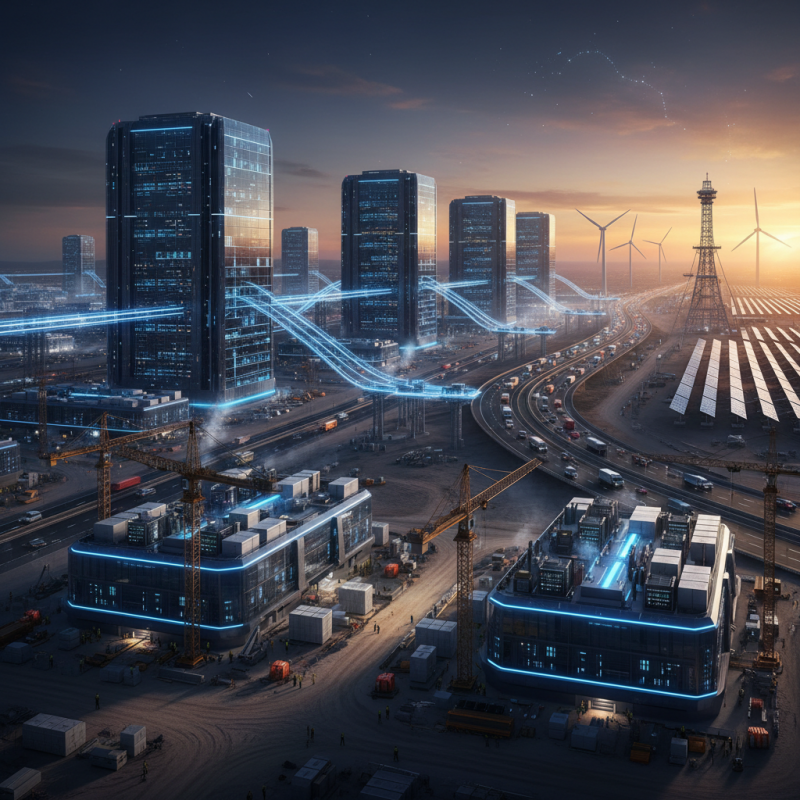 Illustration of Prévision de la demande en énergie des centres de données en forte ascension d'ici 2035