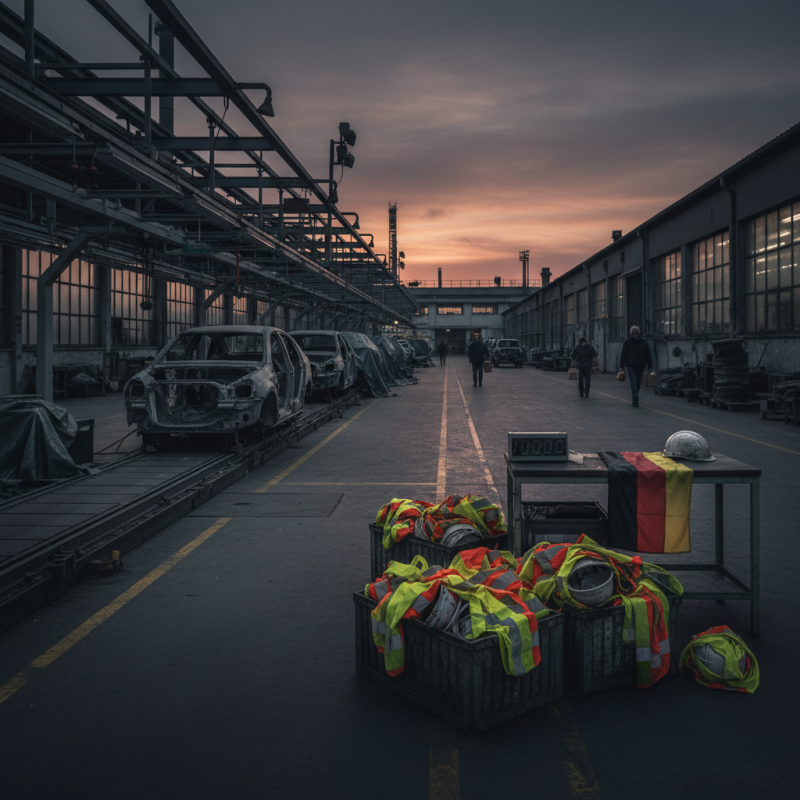 Illustration of Une hémorragie de 50.000 postes en un an: en Allemagne, l'emploi dans le secteur automobile est à son plus bas niveau depuis plus de 10 ans