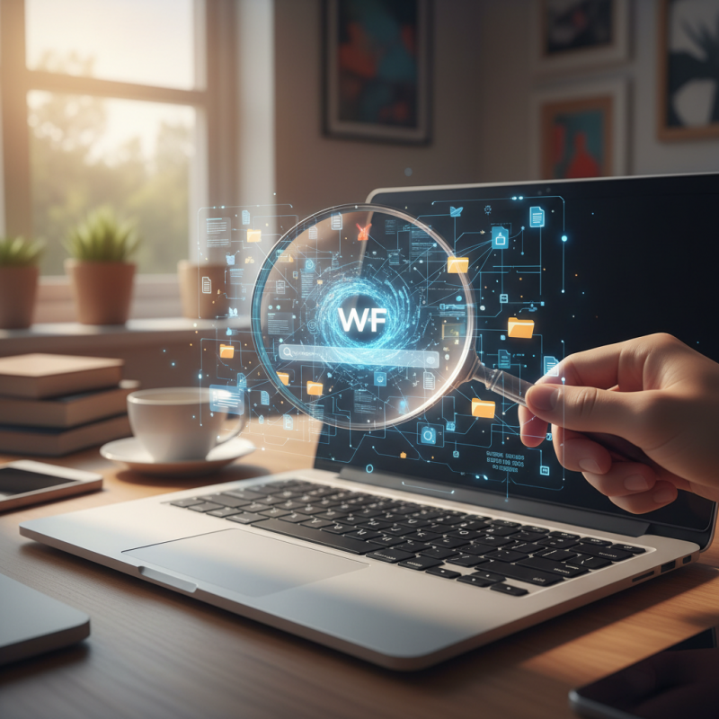 Illustration of WinFindr - Un outil de recherche Windows qui trouve tout ce que vous cherchez | Le site de Korben