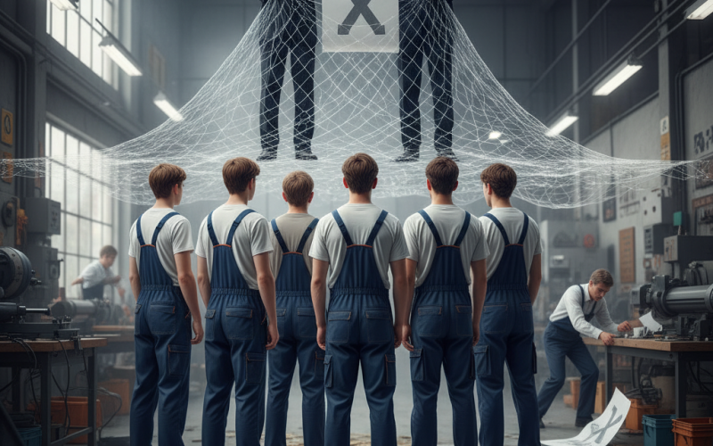 Illustration of "1,2 milliard de recettes sur le dos des jeunes": les sénateurs rétablissent la fin de l'exonération de cotisations salariales pour les apprentis que les députés avaient supprimée