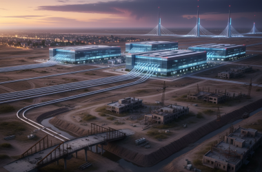 Illustration of Le boom des centres de données alimenté par l'IA pourrait nuire aux autres projets d'infrastructure