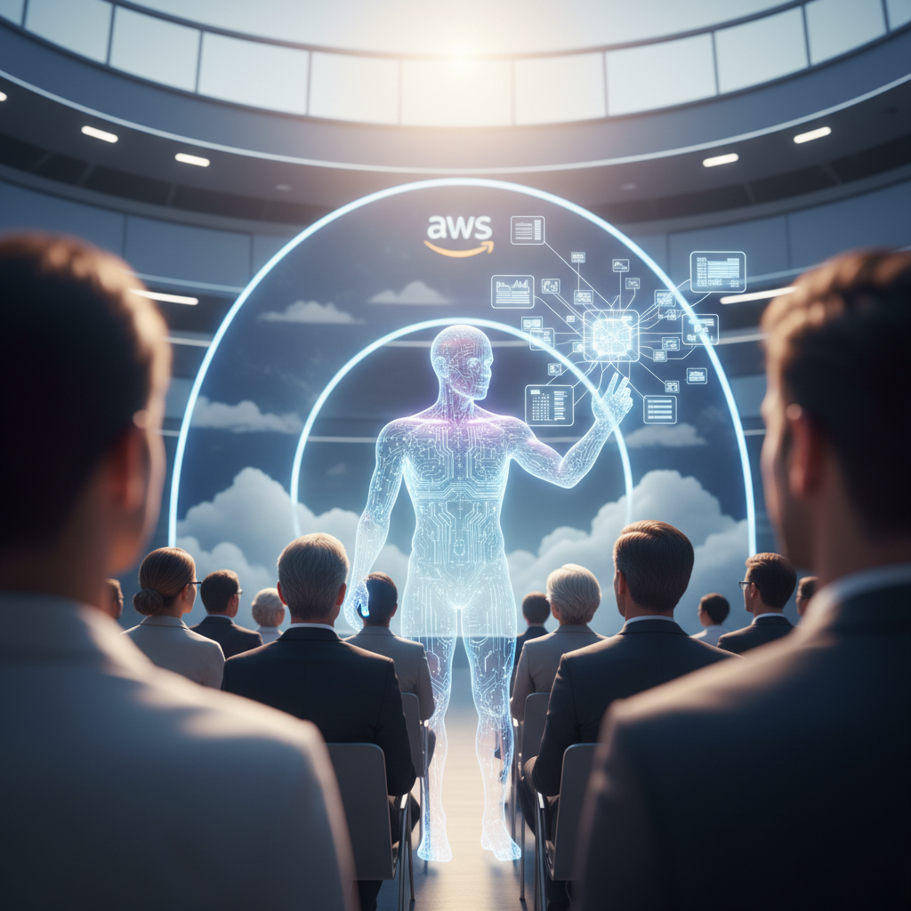 Illustration of AWS veut que vous croyiez aux agents IA