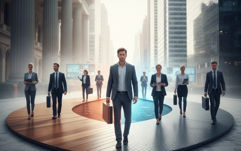 Illustration of Le cumul d’activités et les passages entre les secteurs public et privé | Le portail de la fonction publique