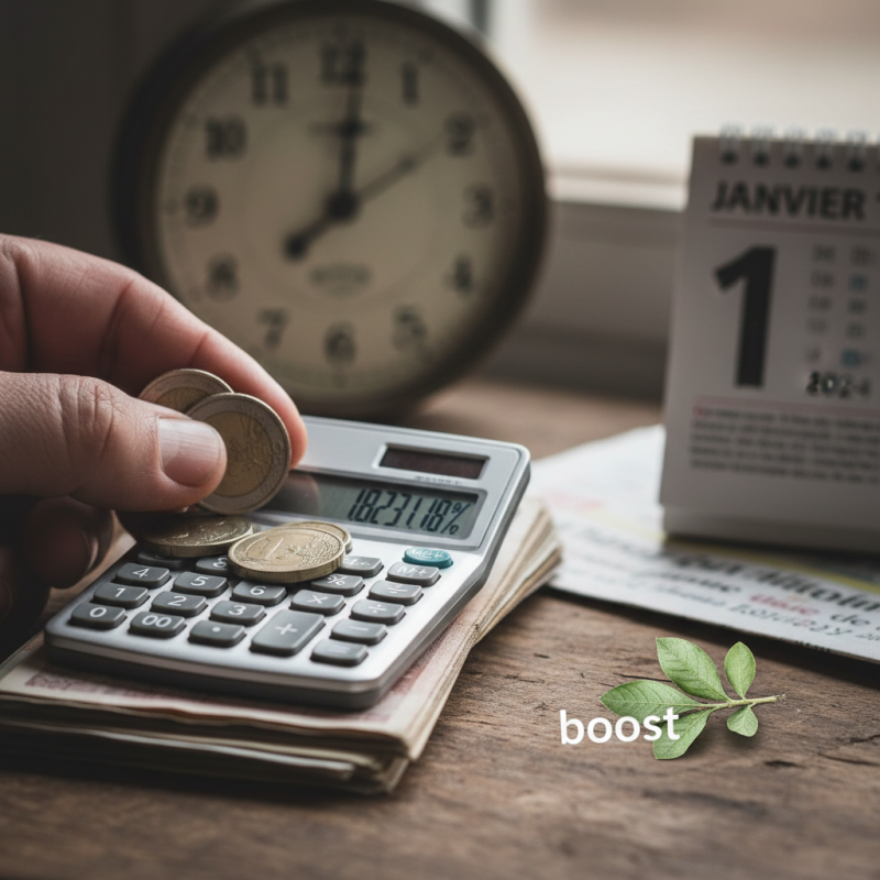 Illustration of Il sera à 1.823 euros brut par mois et 12 euros de l'heure au 1er janvier: pas de coup de pouce pour le Smic qui sera revalorisé de 1,18%, selon les syndicats