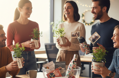 Illustration of Comment arrêter d'offrir à ses collègues des cadeaux inutiles et impersonnels au Secret Santa? Cette entreprise a peut-être trouvé la solution