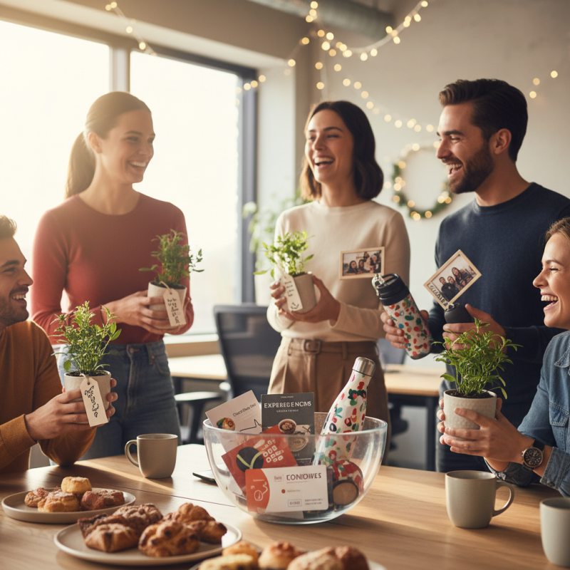 Illustration of Comment arrêter d'offrir à ses collègues des cadeaux inutiles et impersonnels au Secret Santa? Cette entreprise a peut-être trouvé la solution