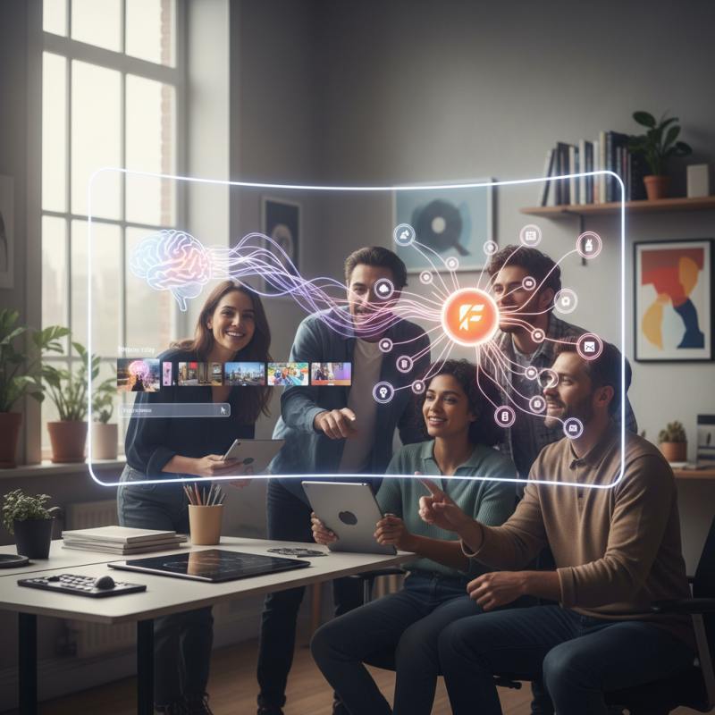 Illustration of Adobe Firefly supporte désormais l'édition vidéo à base d'invites, et intègre davantage de modèles tiers